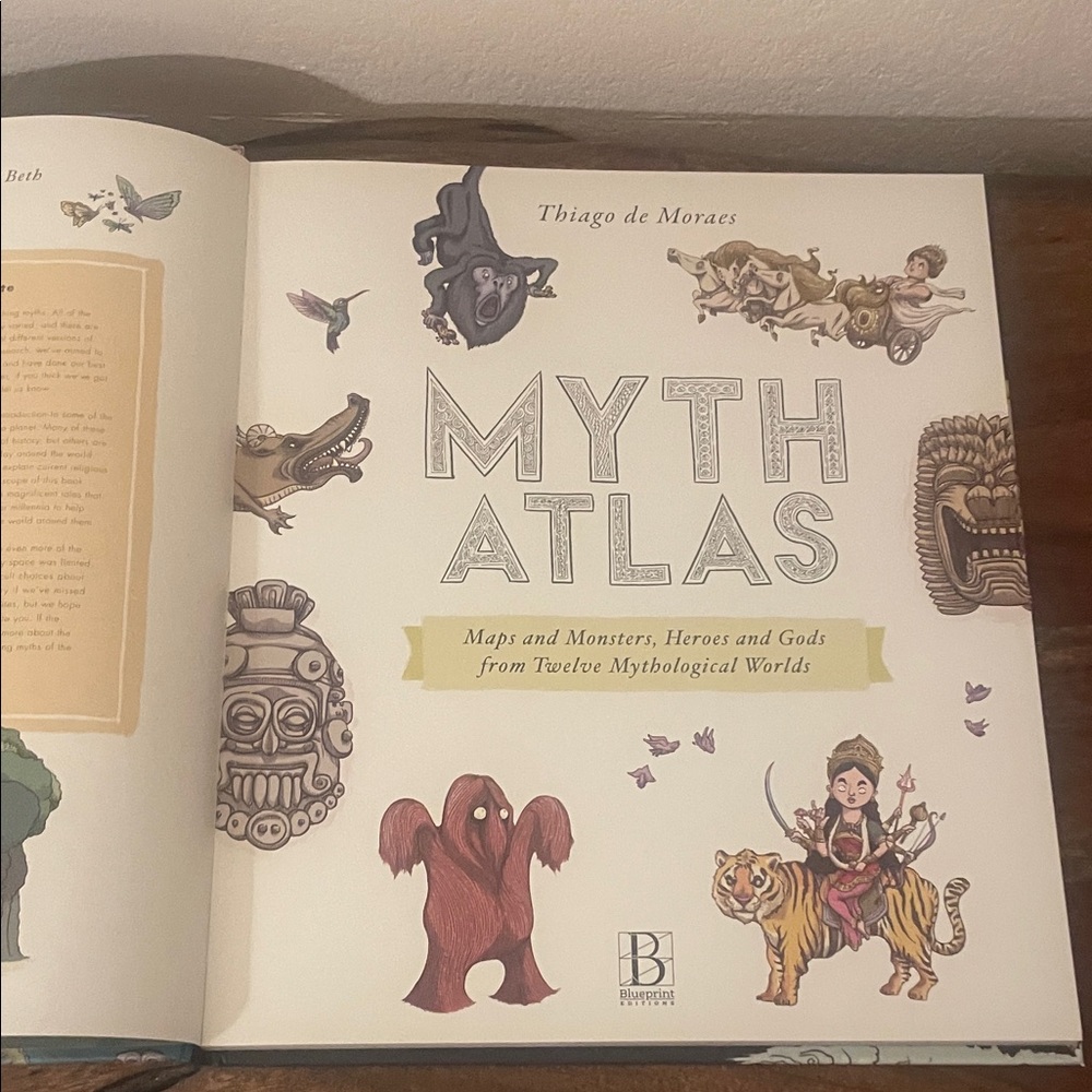 First Edition, Hardbound Myth Atlas Book - Picture 6 of 14